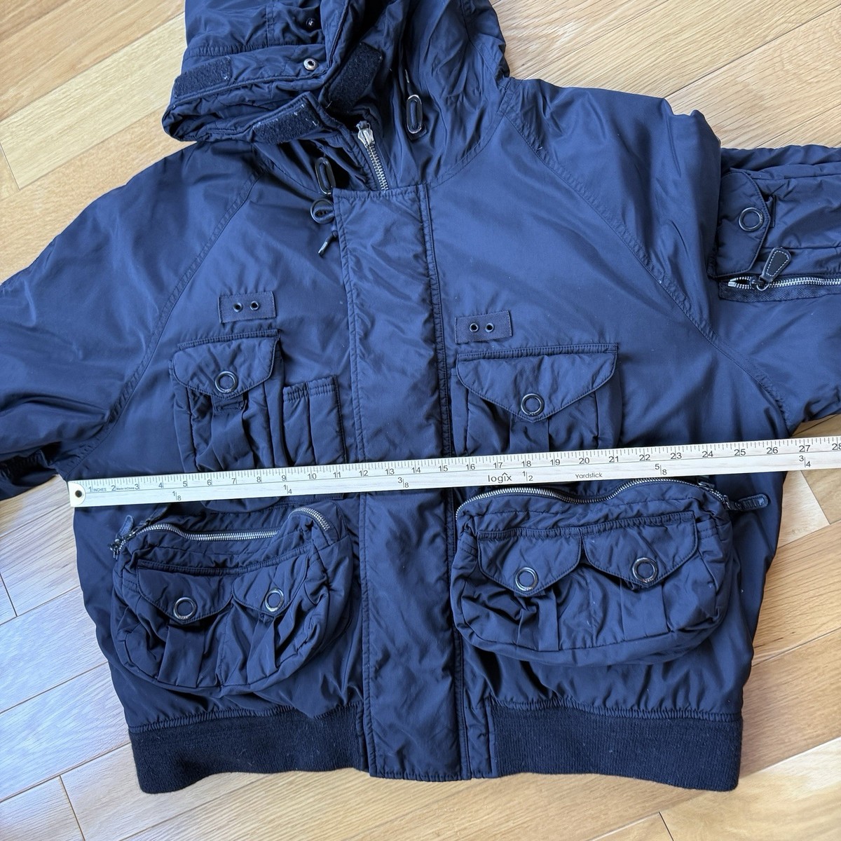 RARE Ralph Lauren Polo Vintage 90's Multi-Pocket Utility Down