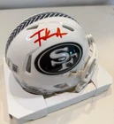 Frank Gore Autographed San Francisco 49ers Salute To Service Mini Helmet BAS