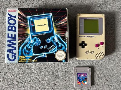 Nintendo Gameboy Classic (DMG-01) - Basic Set OVP - mit Tetris