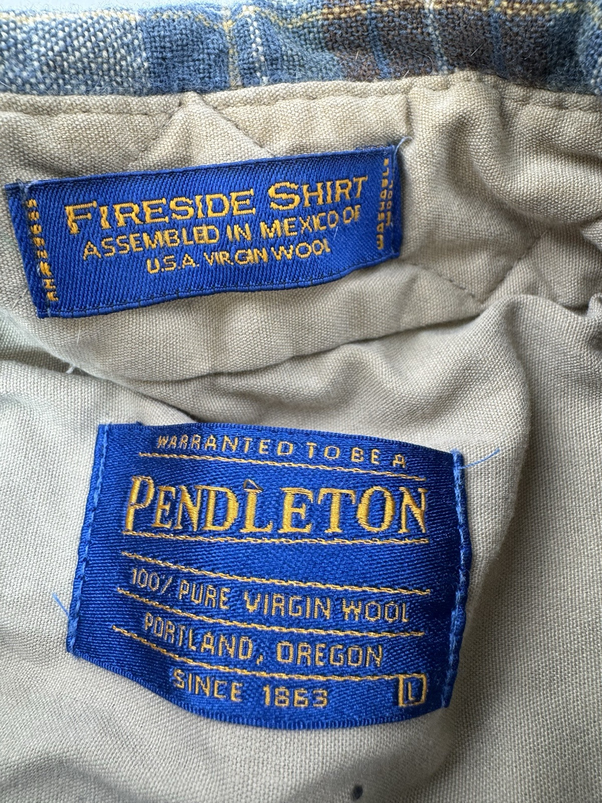 Pendleton Pure Virgin Wool Authentic Stewart Mute… - image 4