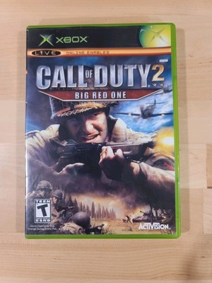 Call of Duty 2 Big Red One Xbox Complete CIB Tested Working