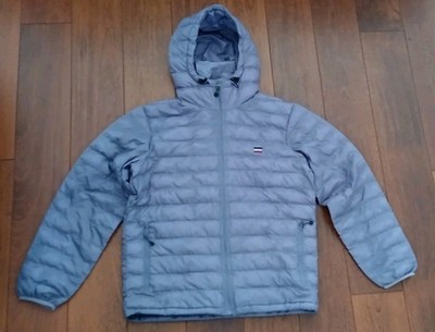 Ladies Levi's Purple Puffa Jacket Thermore Medium Presidio - Excellent Condition