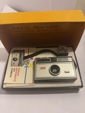 Vintage Kodak Instamatic 104 Camera, Original Box, Instructions untested