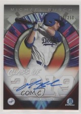 2019 Bowman Draft Chrome Class of 2019 200/250 Michael Busch #C19A-MB Auto 07g2