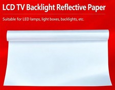 Papel retroiluminado pantalla LCD, papel reflectante, tira de luz LED, papel caja de luz TV