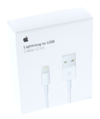 Apple USB to 8 Pin Connector Cable 6.5 ft  A1510 MD819AM/A for iPhone 13