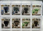 🔥Funko Bitty Pop! STAR WARS Lot Of 8 With Display Cases🔥