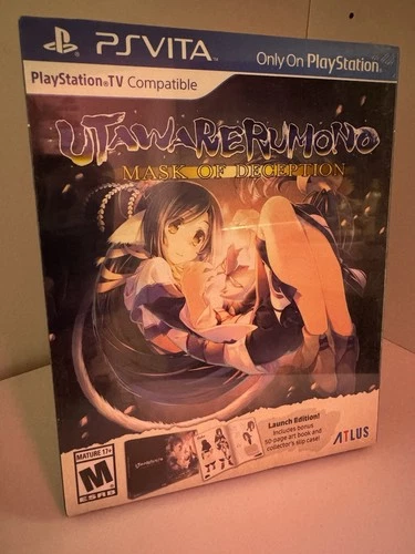 Utawarerumono Mask of Deception Launch Edition PlayStation Vita PSVITA NEW Seald