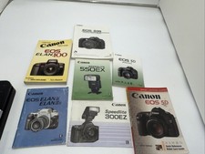 Cannon Camera And Accessories Instruction Manuals