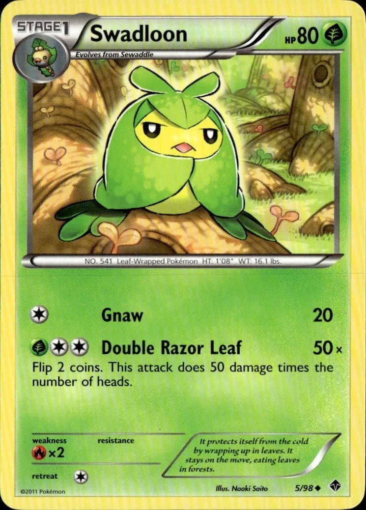 Swadloon (5) Uncommon Emerging Powers 5/98 NM