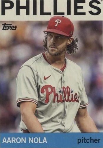 2025 Topps Archives Signature AARON NOLA Auto /10 Philadelphia 