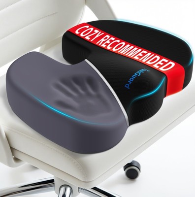 Seat Cushion for Office Chair Memory Foam Non-Slip Desk Seat Cushion Back, Co...