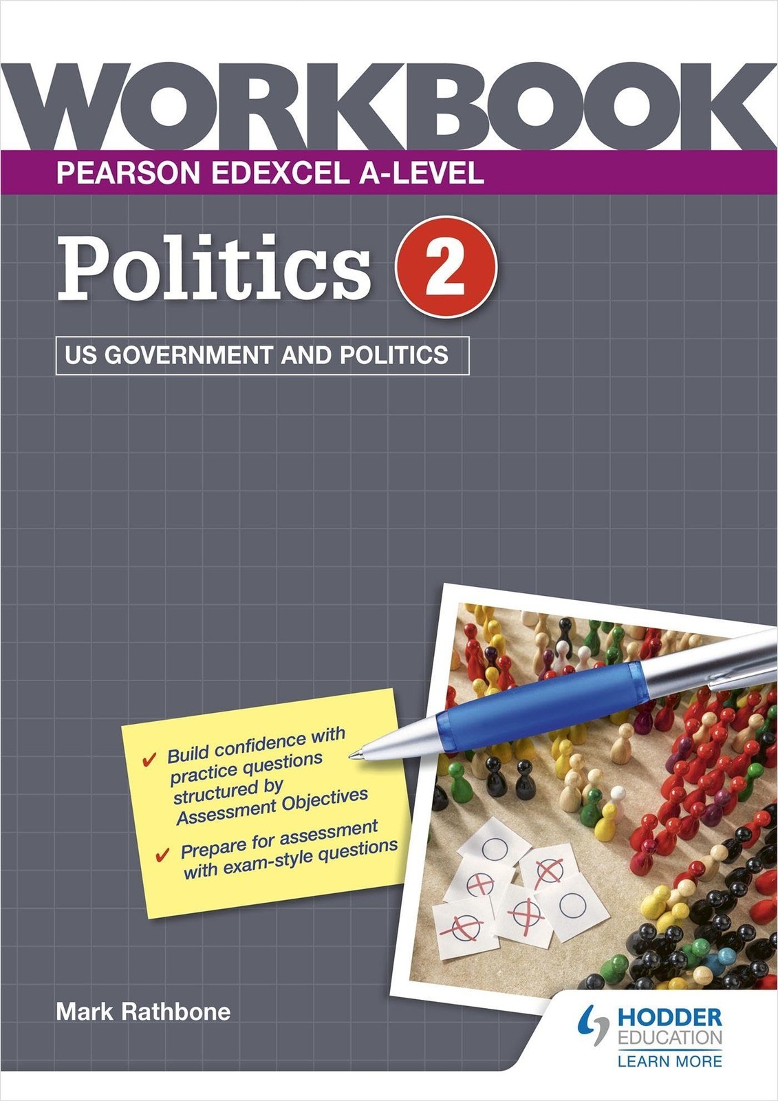 Pearson Edexcel A-level Politics Workbook 2: US Government and Politics | 2022 - Image 2