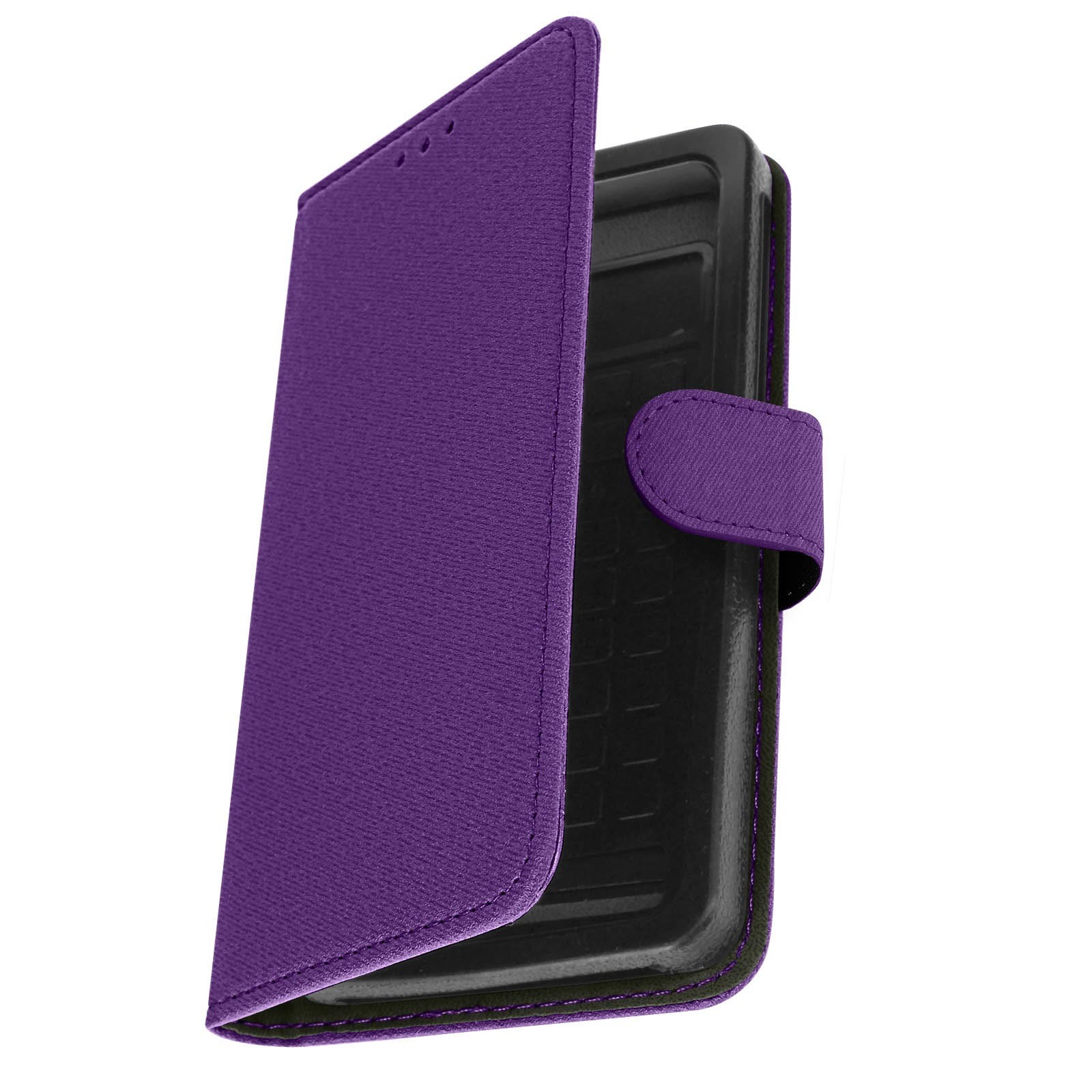 Étui pour Téléphone 5.31-5.8" avec Porte-Cartes Intégré anti-rayures Violet
