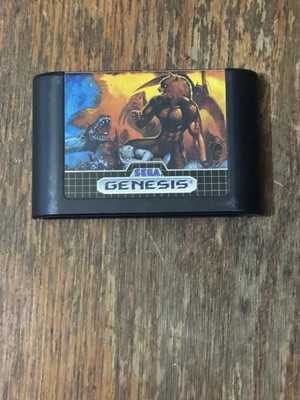 Altered Beast Sega Genesis 1989 Tested 