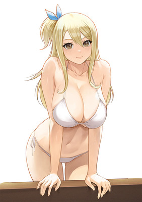 Fairy Tail Lucy Heartfilia full artwork waifu anime print #123