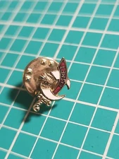 Vtg Freemason Masonic Shriner Kismet Shrine Gold Tone Lapel Pin