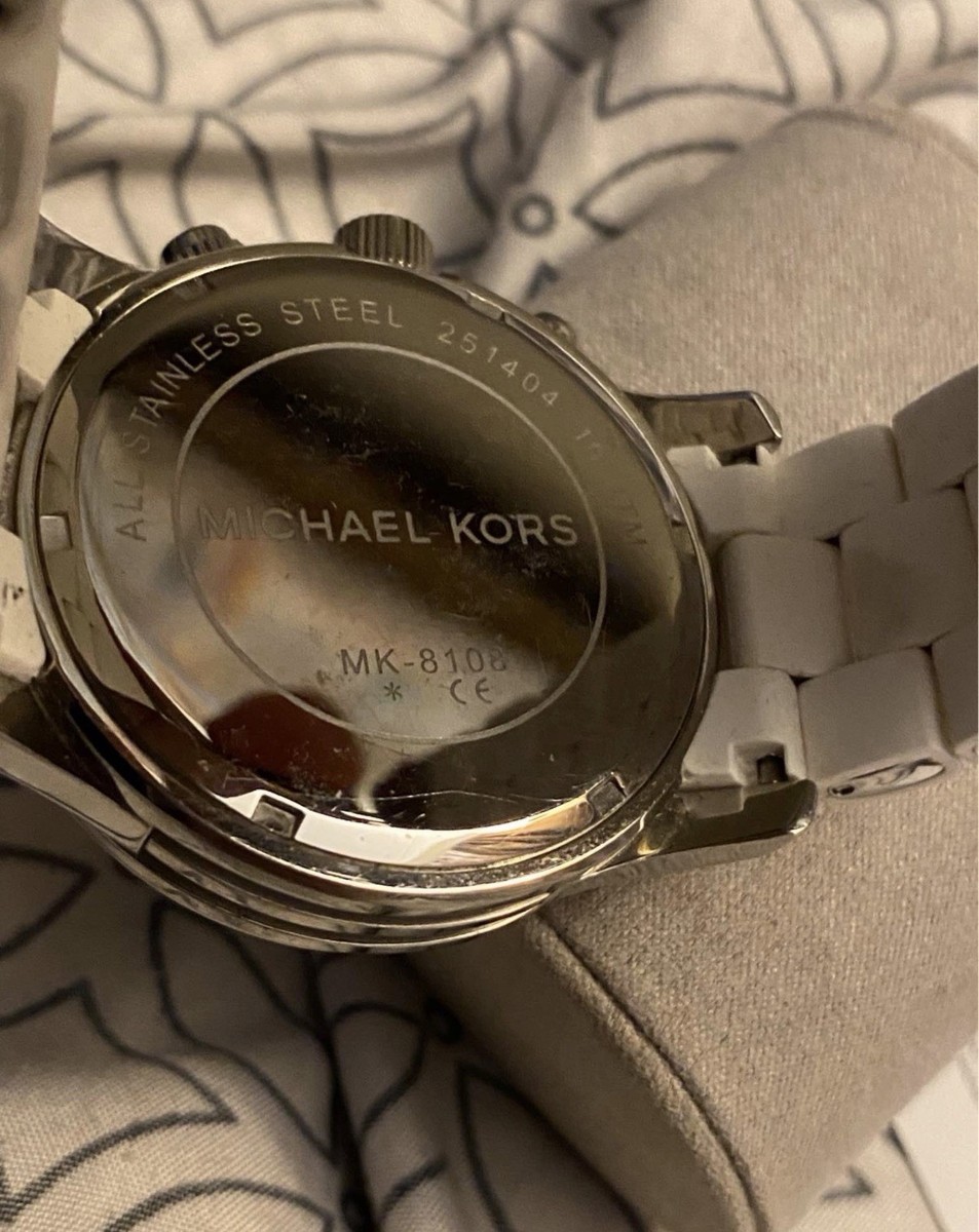 Michael Kors Oversized Runway MK8108 Wrist Watch for Men for sale