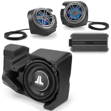 JL Audio SB-POL-RZG2SPKR/MX650 Speaker Subwoofer & Amp bundle for 14-Up RZR 9...
