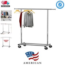 Heavy Duty Clothing Garment Rack, Chrome