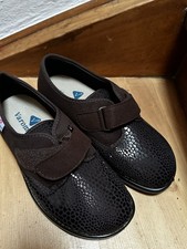 Varomed Schuhe Größe 40 Klettverschluss Braun
