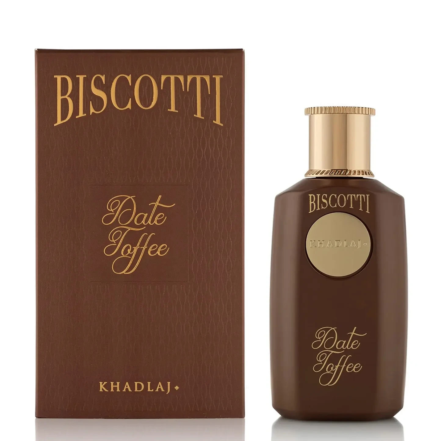 KHADLAJ BISCOTTI  DATE TOFFEE 100ML EXTRAIT DE PARFUM SPRAY BRAND NEW & SEALED
