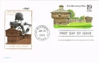 Dr Jim Stamps 19c Fort Recovery Ohio First Day Issue Artmaster Postal Card