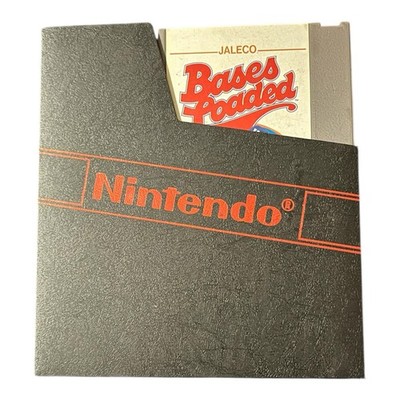 NES Bases Loaded Jaleco Tested Authentic w Sleeve Clean Label