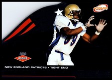 2002 Pacific Atomic Daniel Graham New England Patriots #139 Rookie Card . rookie card picture