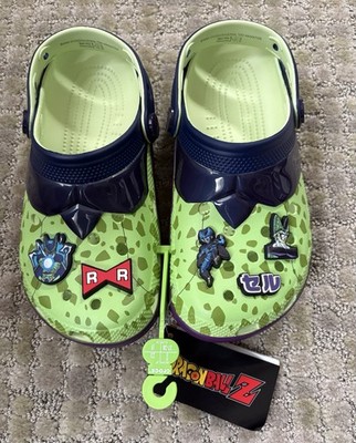 NEW Crocs Big Kids Dragon Ball Z Classic Clogs Size j 5