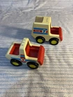 Tonka Team 7 Vintage Childs Trucks Lot - 2 Trucks