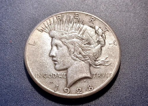 Nice AU 1928-P Peace Dollar