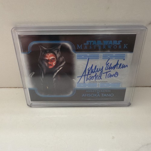 Eckstein as Ahsoka Tano #Ashley Star Wars 2018 Masterwork Autographs card