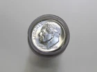 1956-D 10C ROOSEVELT SILVER DIME GEM BU ROLL