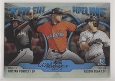 2019 Bowman Talent Pipeline Chrome Nick Neidert Austin Dean Tristan Pompey lu0