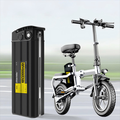 Sliver Fish 48V 20Ah Li-ion Battery - Rechargeable, High Capacity for E-Bikes