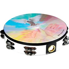 Remo Praise Tambourine 10 in. Ruach Spirit LN