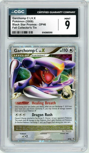 Pokemon Garchomp C LV. X #DP46 Tin Promo CGC 9 Mint