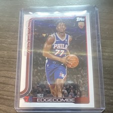 2025-26 Topps #203 VJ Edgecombe Rookie Philadelphia 76ers NBA Basketball Card