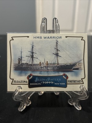 2011 Topps Allen and Ginter Floating Fortresses #FF13 HMS Warrior