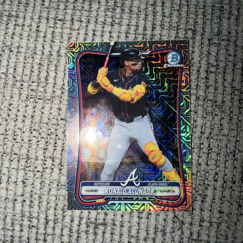 2026 Bowman #23 Ronald Acuna Jr [Mojo Refractor] Atlanta Braves