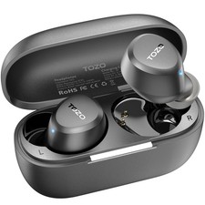 TOZO A1 Wireless Earbuds Bluetooth 5.3 Light Weight in Ear Small, Dark Gray