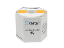 Kester 93-6337-9756 Solder Wire, Rosin Core, Leaded, Sn63Pb37, 3.3 , 0.010'