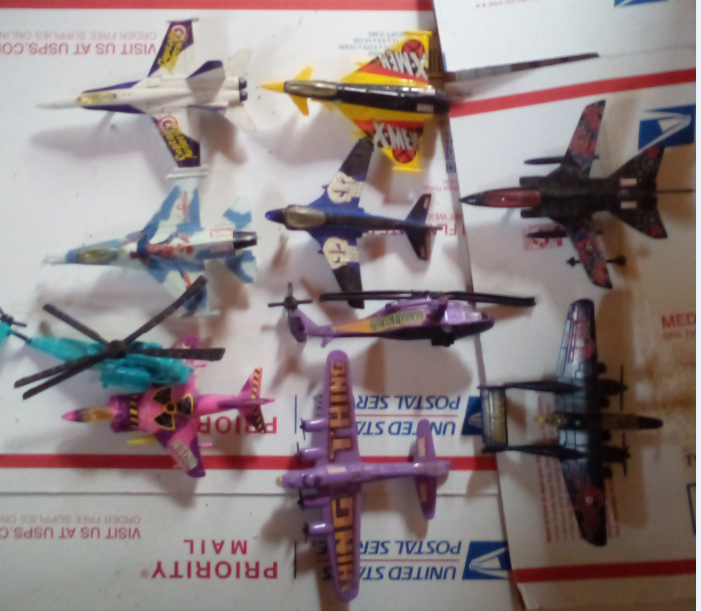 HUGF marvel dc cars planes motorcycles figures LOT | eBay