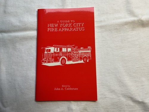 FDNY Book Fire Apparatus Journal 1995 Guide New York City Fire by John Calderone