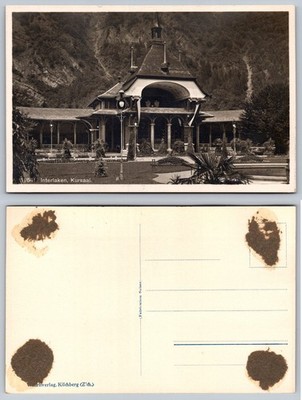 Interlaken Kursaal Switzerland Postcard