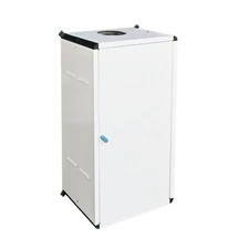 Copricaldaia New in lamiera preverniciata bianca – 100x58x43 cm – DK