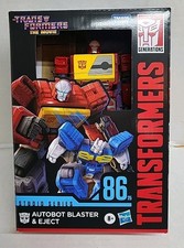 Transformers Studio Series Voyager 86-25 Autobot Blaster & Eject Hasbro BNIB