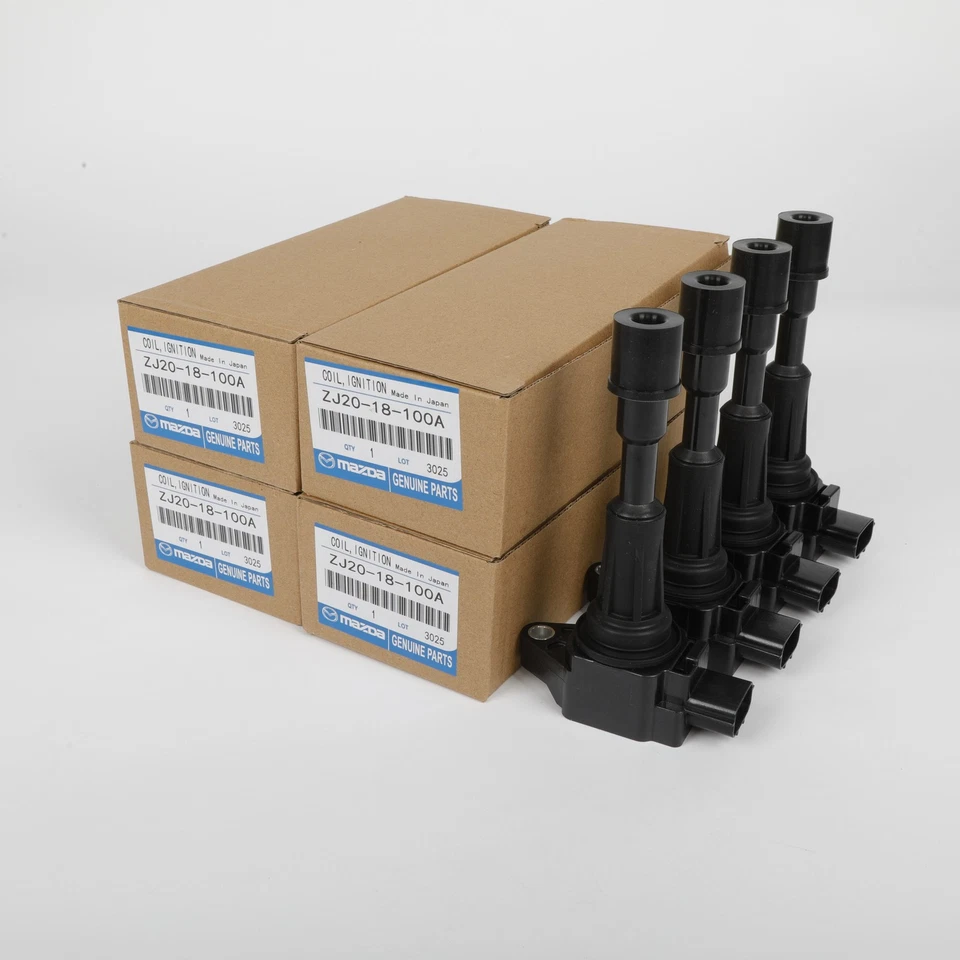 4PCS UF655 Ignition Coil for 1.5L 2011 2012 2013 2014 Mazda 2 L4 ZJ2018100A Foto 2 de 4