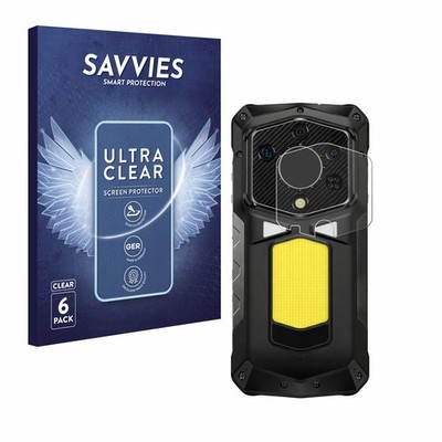 6x Schutzfolie Ulefone Armor 29 Ultra (NUR Kameraschutz) Display Schutz Folie